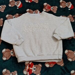 Zara Light Gray Sweatshirt 6Y